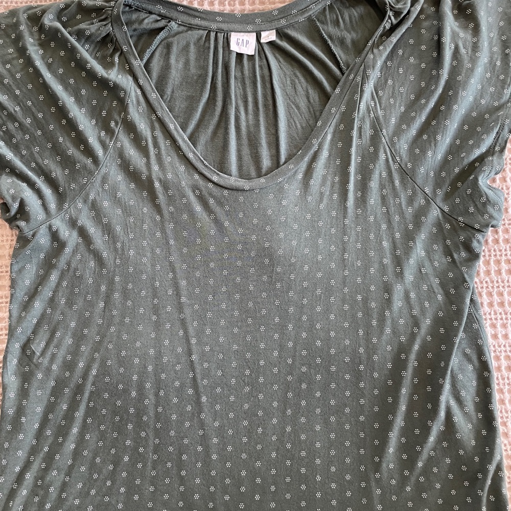 GAP Women's Green Top